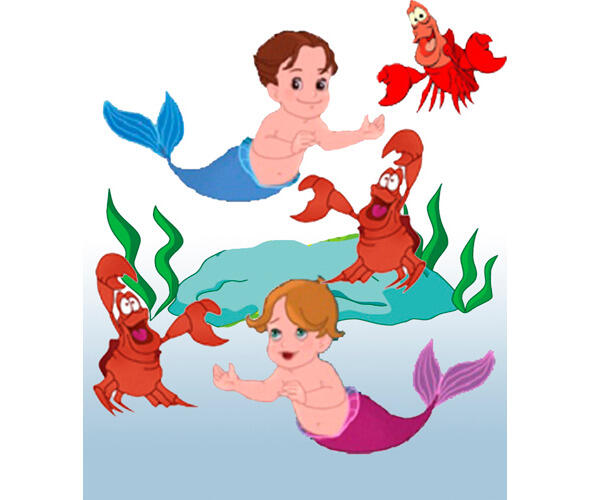 Мальчишки в море голышом Играют сказочным хвостом Русалами зовут мальчишек - фото 4