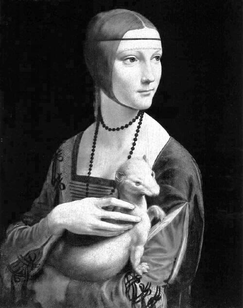 Дама с горностаем картина Леонардо да Винчи Только представьте официальная - фото 3