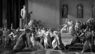 Винченцо Камуччини Смерть Цезаря ок 1806 Музей Каподимонте Неаполь В - фото 13