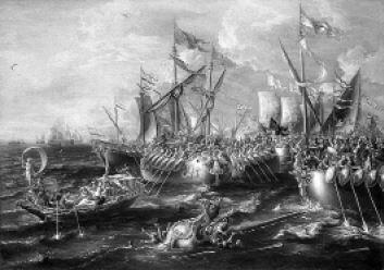 Лоренцо А Кастро Сражение при Акциуме 1672 Национальный морской музей - фото 16