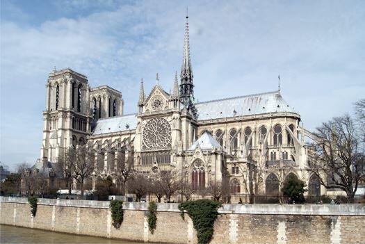 17 Собор Парижской Богоматери Париж Самый известный из ряда крупных и - фото 17