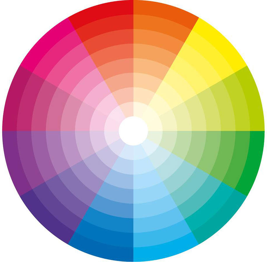 Цветовой круг состоит из 12 цветов Есть три основных или первичных цвета - фото 20