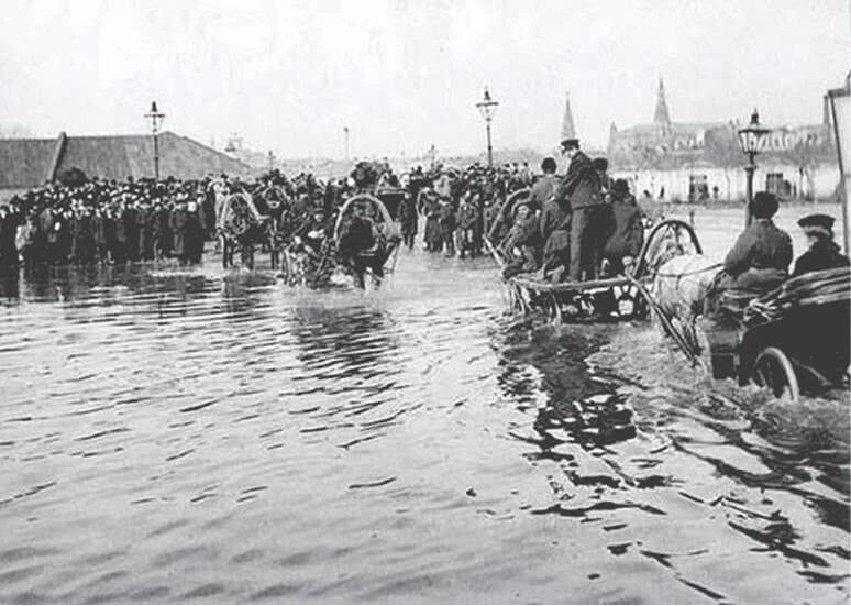 Наводнение на Болоте 1908 Консерватория была не единственным обреченным - фото 23